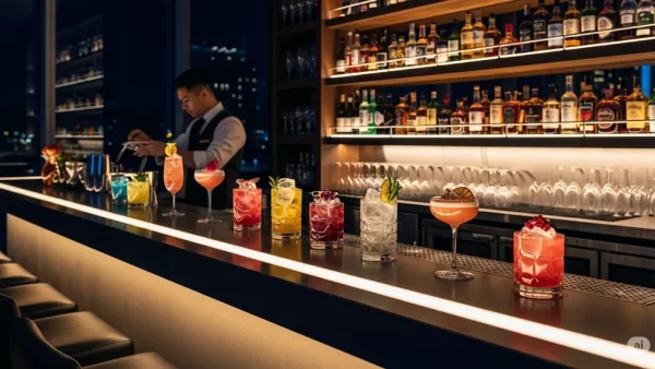 深夜営業のバーのイメージ